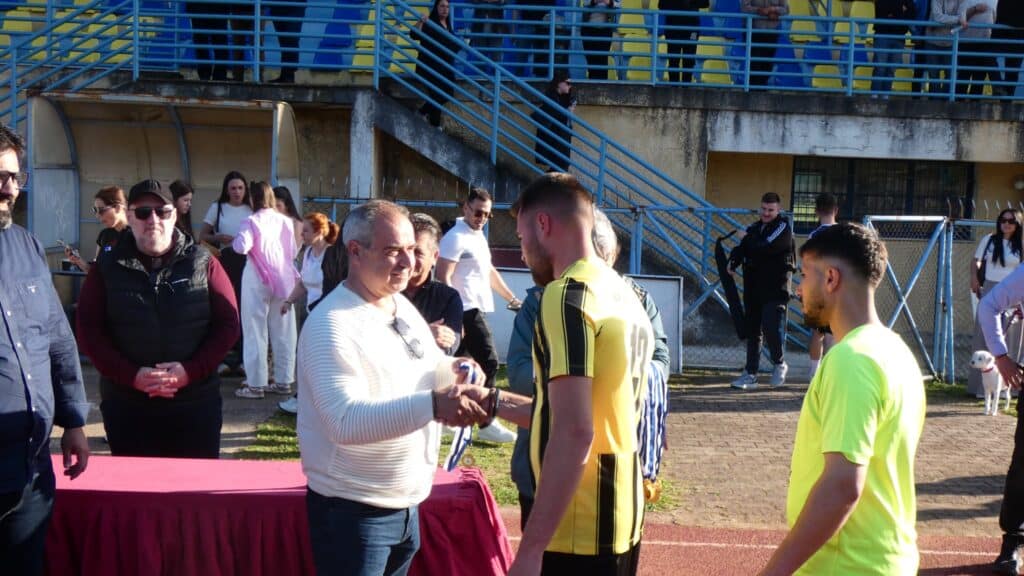 Οι βραβεύσεις στους πρωταθλητές