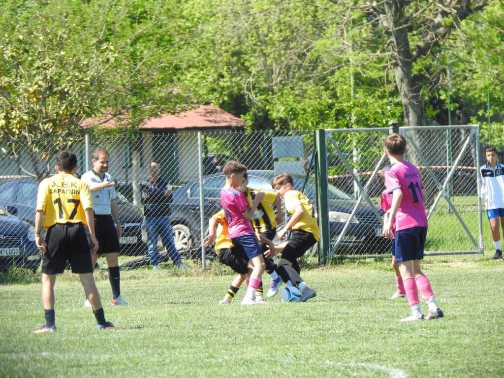 Εισιτήριο πρόκρισης H ΑΕΚ Σαραγίων 1-0 τον Αίαντα