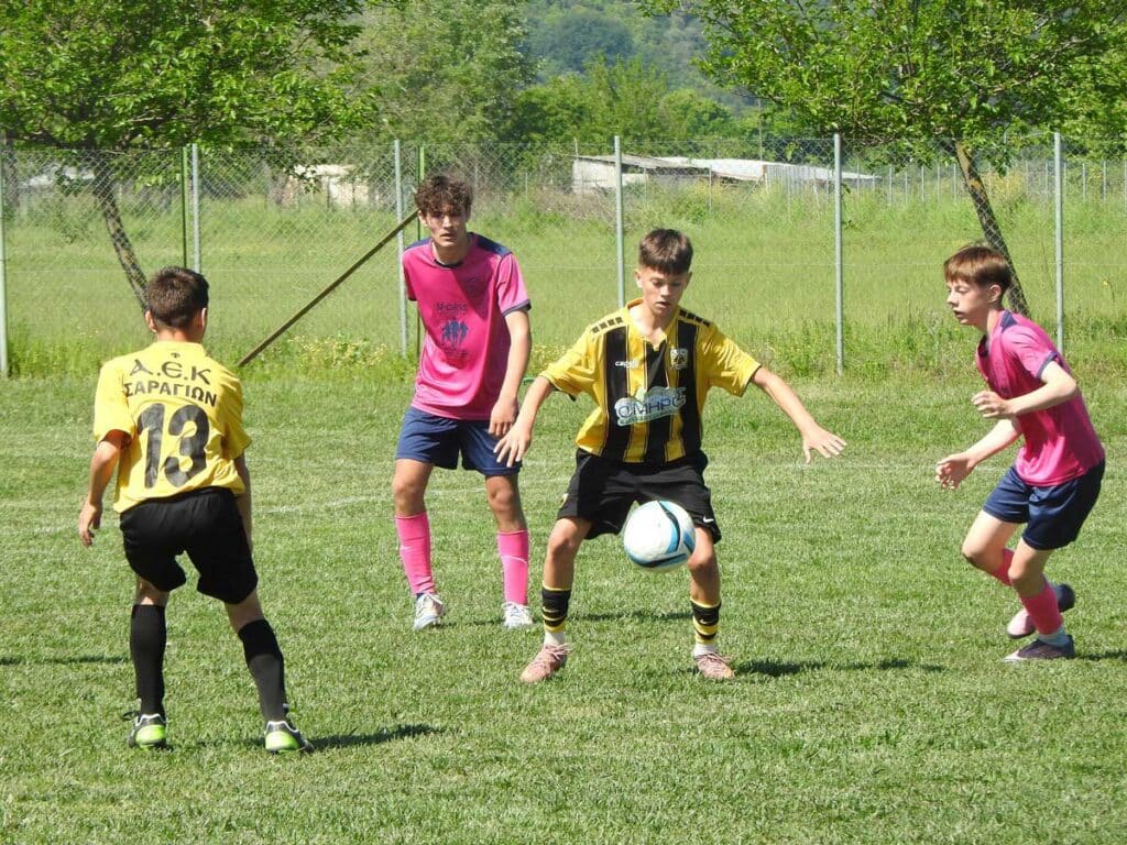 Εισιτήριο πρόκρισης H ΑΕΚ Σαραγίων 1-0 τον Αίαντα