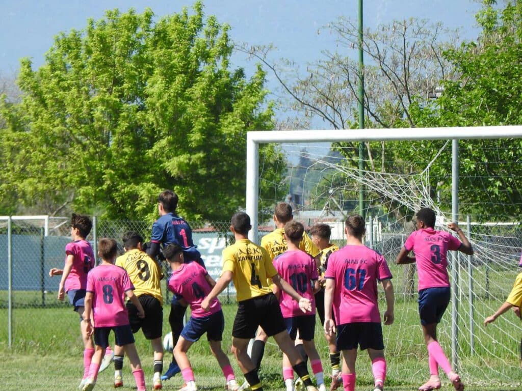 Εισιτήριο πρόκρισης H ΑΕΚ Σαραγίων 1-0 τον Αίαντα