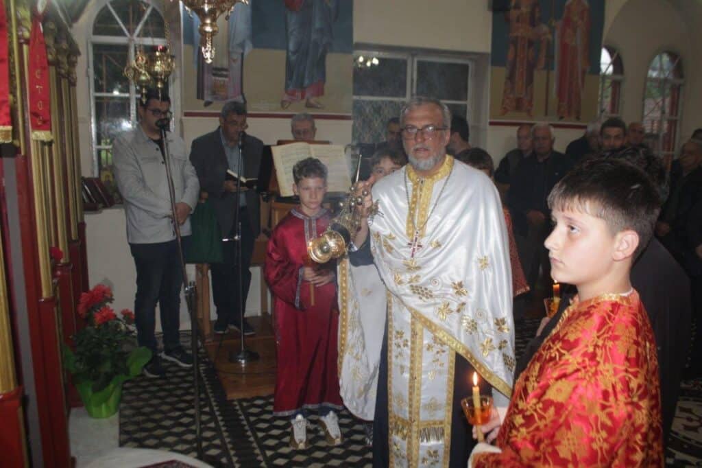 Λυγαριά: Τίμησαν τη μνήμη του Αγίου Γεωργίου