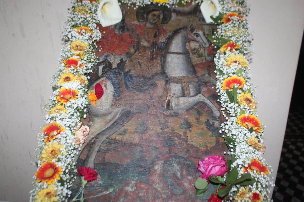 Λυγαριά: Τίμησαν τη μνήμη του Αγίου Γεωργίου