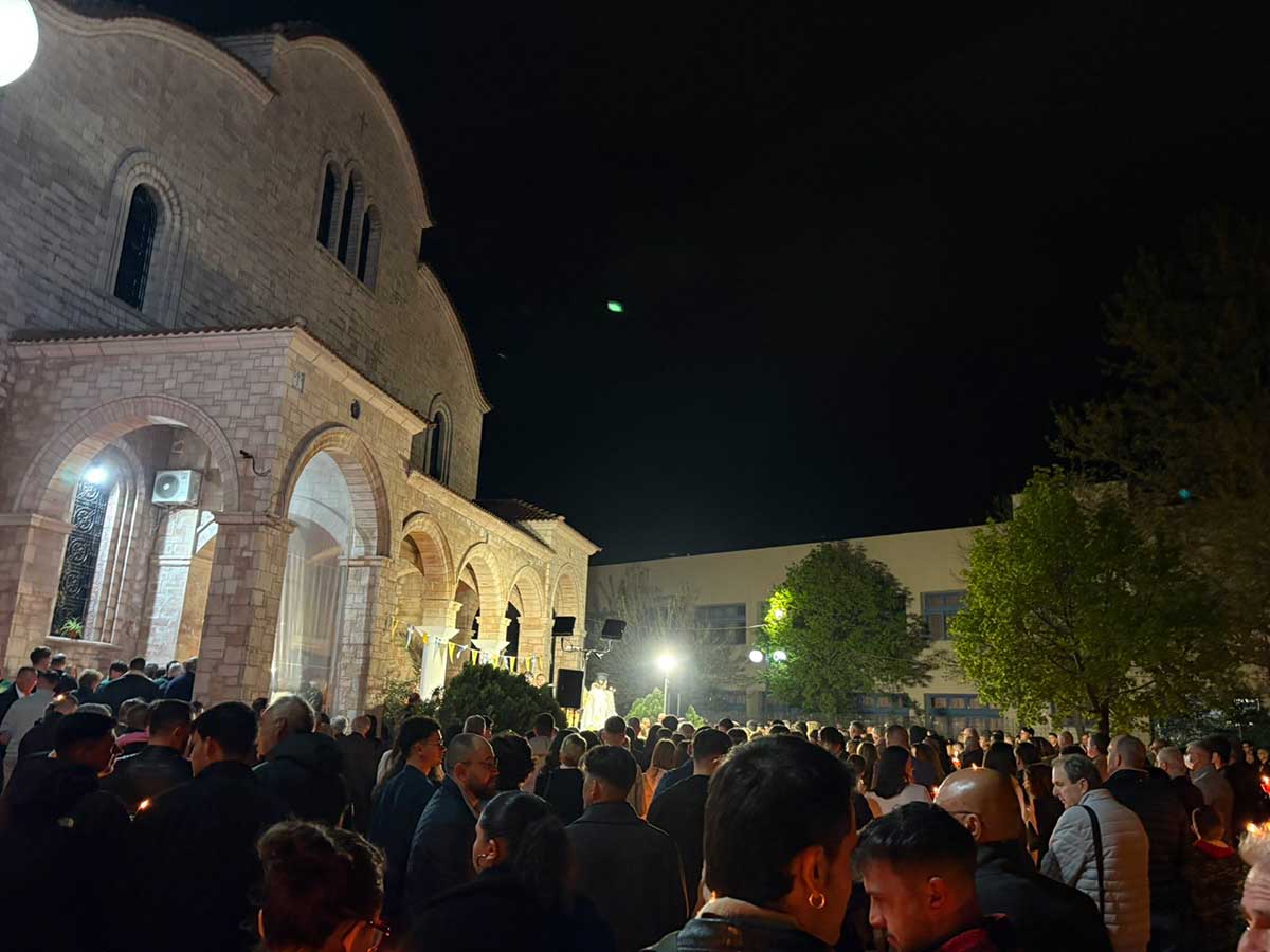 Χριστός Ανέστη στα Τρίκαλα – Μήνυμα πίστης και ελπίδας