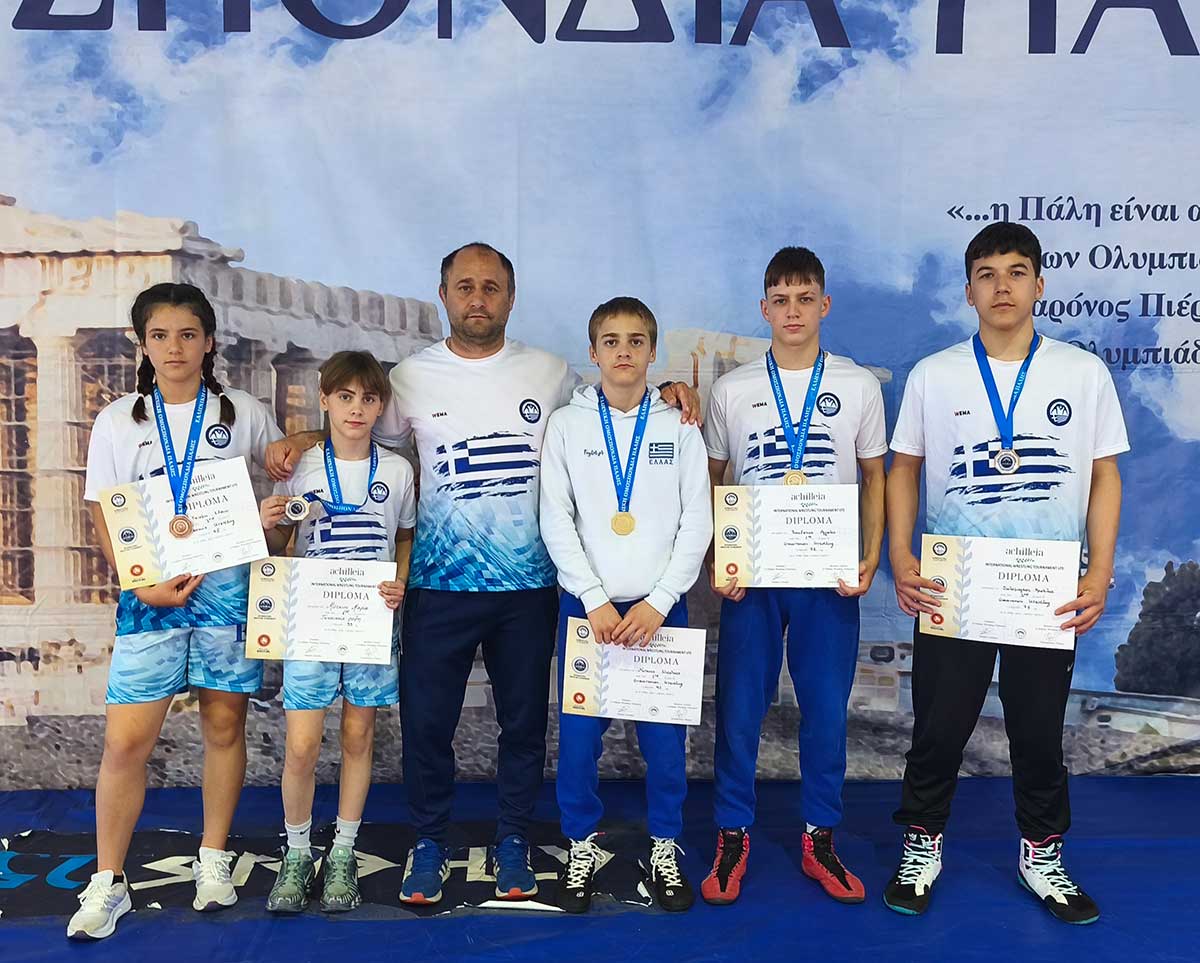 Τρίκαλα: «Χρυσή» πεντάδα του ΑΣΤ με την Εθνική Πάλης