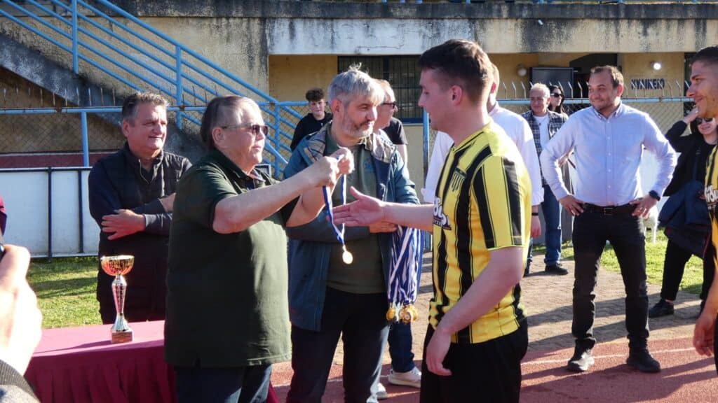 Οι βραβεύσεις στους πρωταθλητές