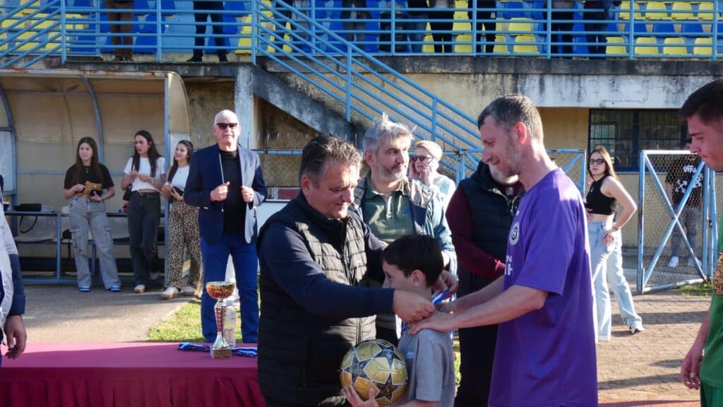 Οι βραβεύσεις στους πρωταθλητές