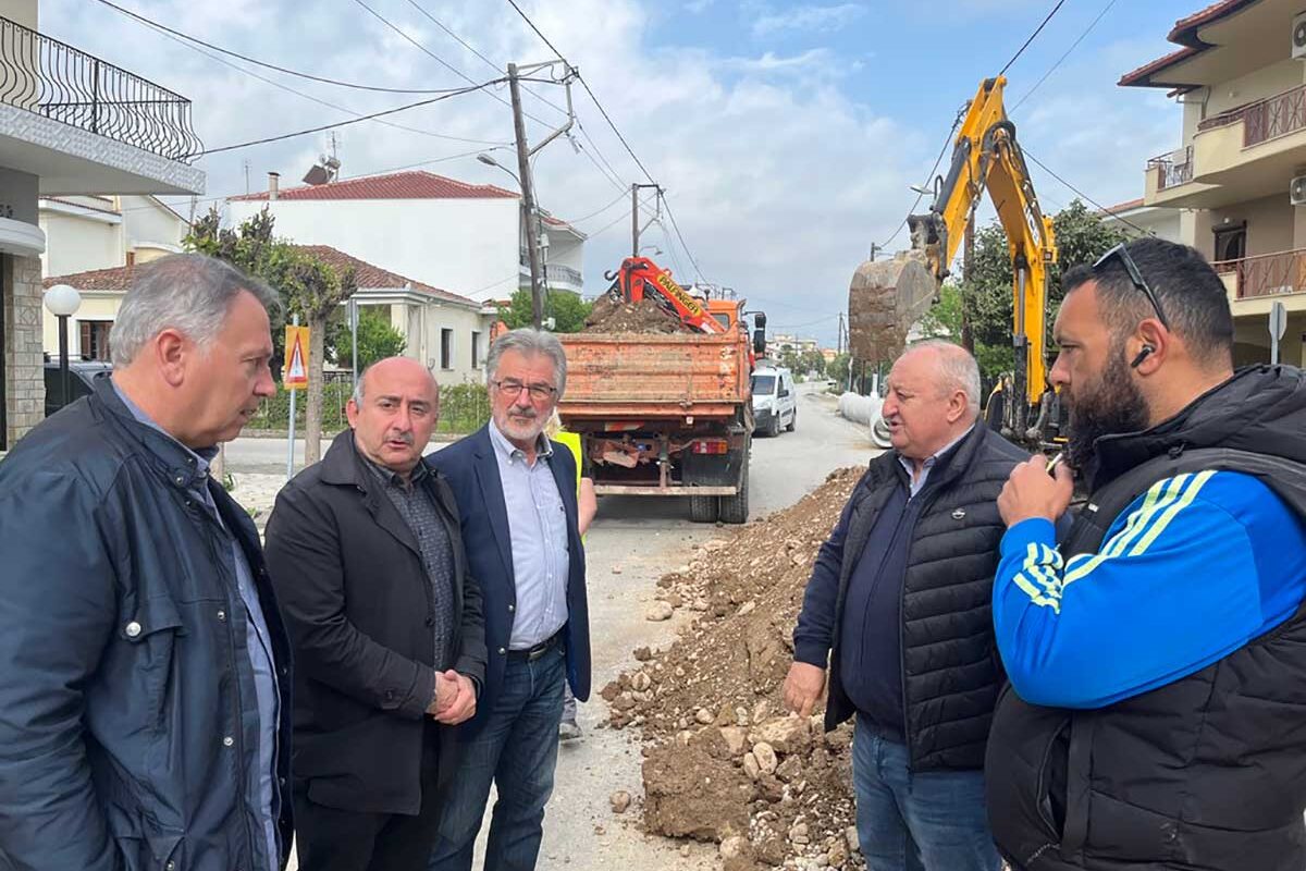Θωρακίζεται η οδός Πατουλιάς από τις πλημμύρες