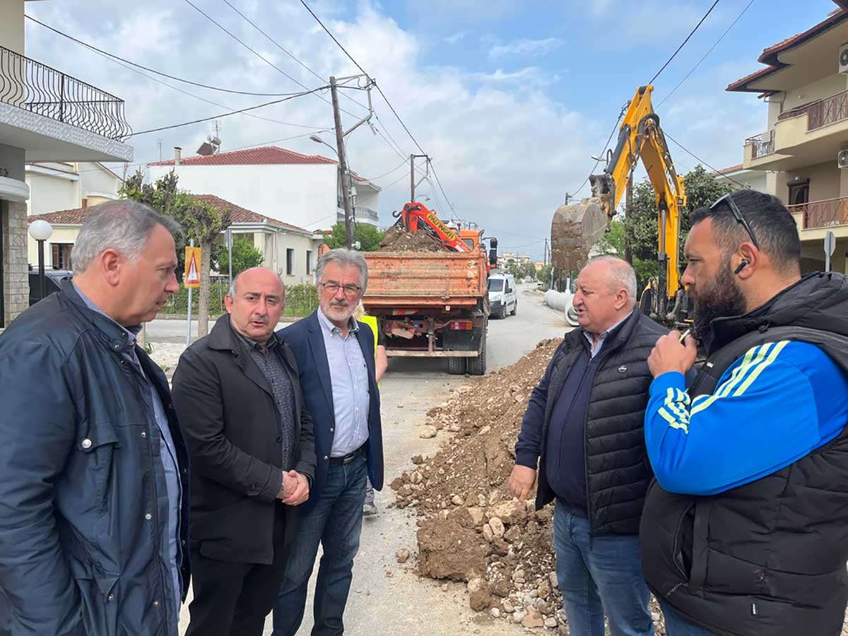 Θωρακίζεται η οδός Πατουλιάς από τις πλημμύρες