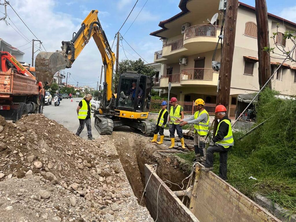 Θωρακίζεται η οδός Πατουλιάς από τις πλημμύρες