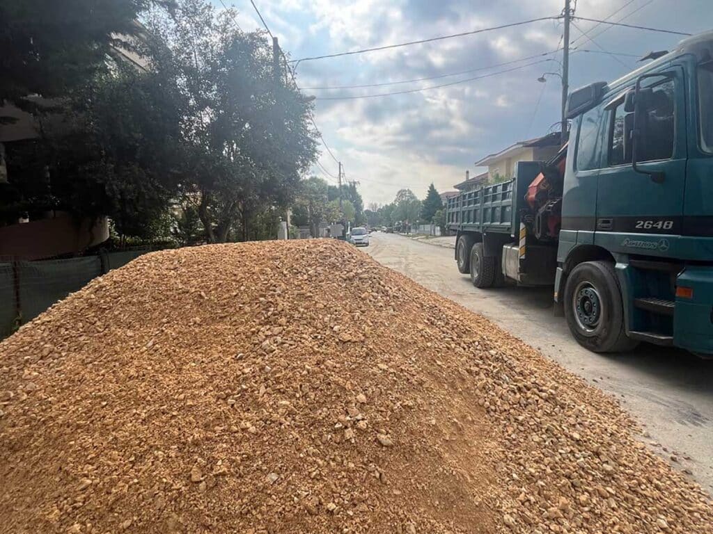 Θωρακίζεται η οδός Πατουλιάς από τις πλημμύρες