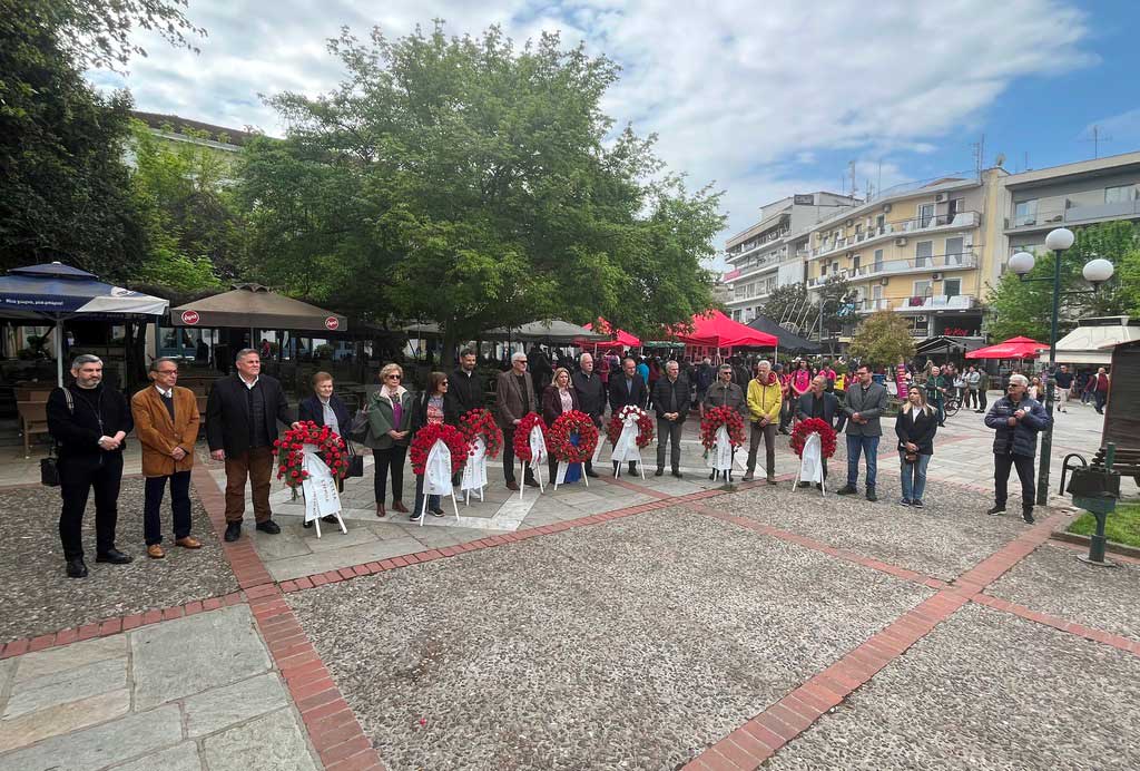 Τρίκαλα: Τιμή στους 5 ΕΠΟΝίτες 82 χρόνια μετά