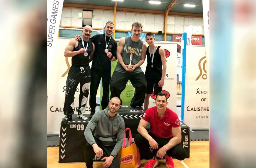 Τετράδα τρικαλινών πρωταγωνιστές στην Καλλισθενική Γυμναστική