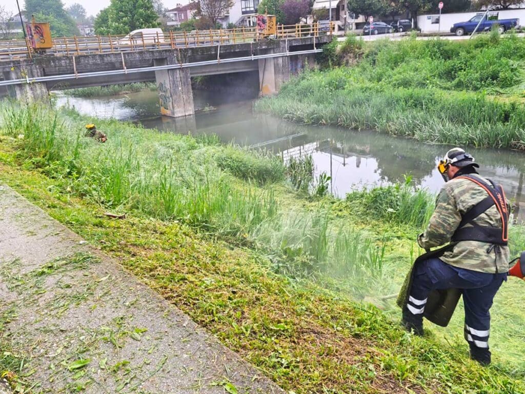 Καθαρισμοί σε Ληθαίο και Αγιαμονιώτη από τον Δήμο