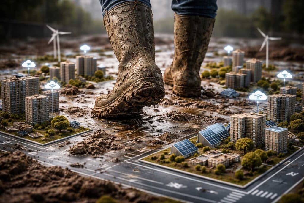 Ψηφιακά άλματα με λασπωμένα παπούτσια