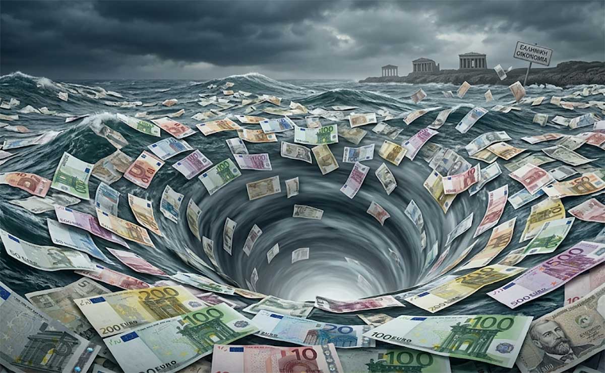 Η «μαύρη τρύπα» της ελληνικής οικονομίας