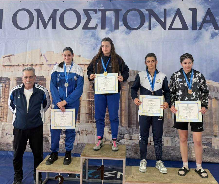 Ασημένια στην Πάλη η μαθήτρια του 8ου ΓΕΛ Τρικάλων