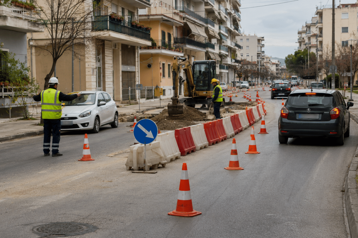 Κυκλοφοριακές ρυθμίσεις σε Καρδίτσης και Καλαμπάκας