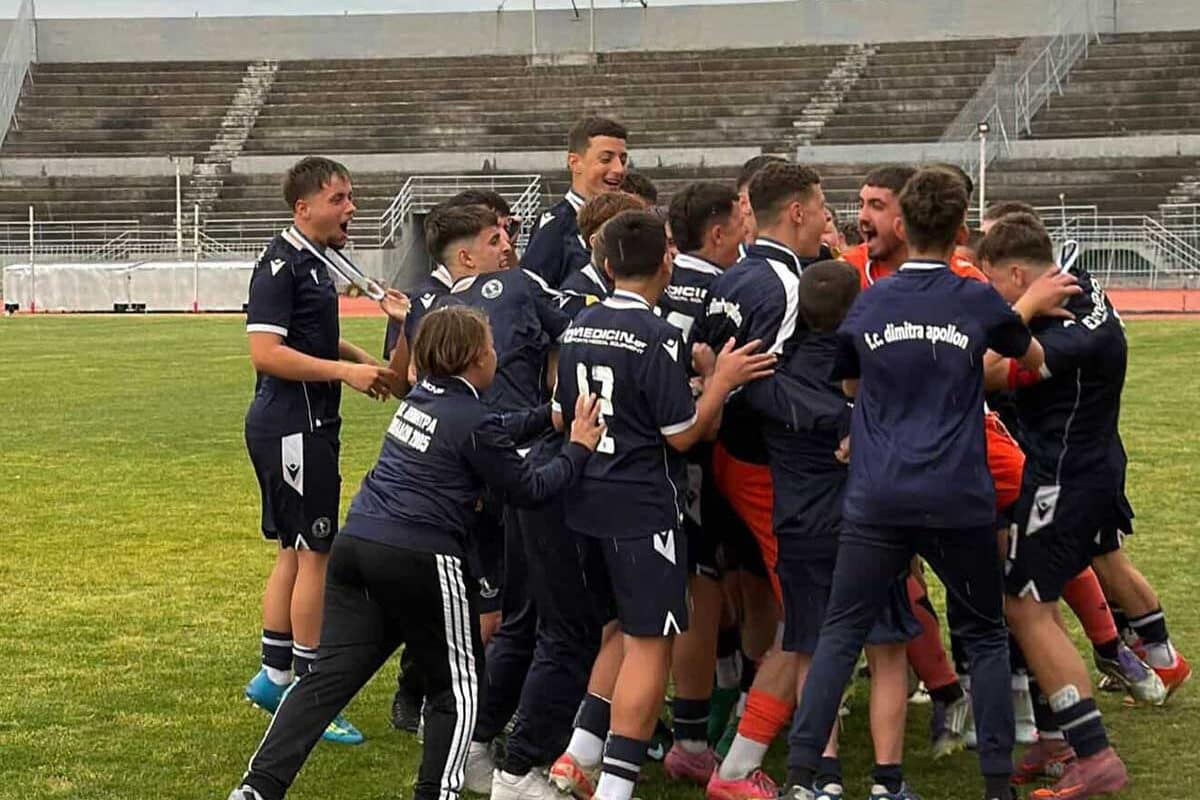 Πρωτάθλημα Κ 16: Επιστροφή στο θρόνο. Η Δήμητρα Απόλλων κέρδισε 2-1 τον Πύργο