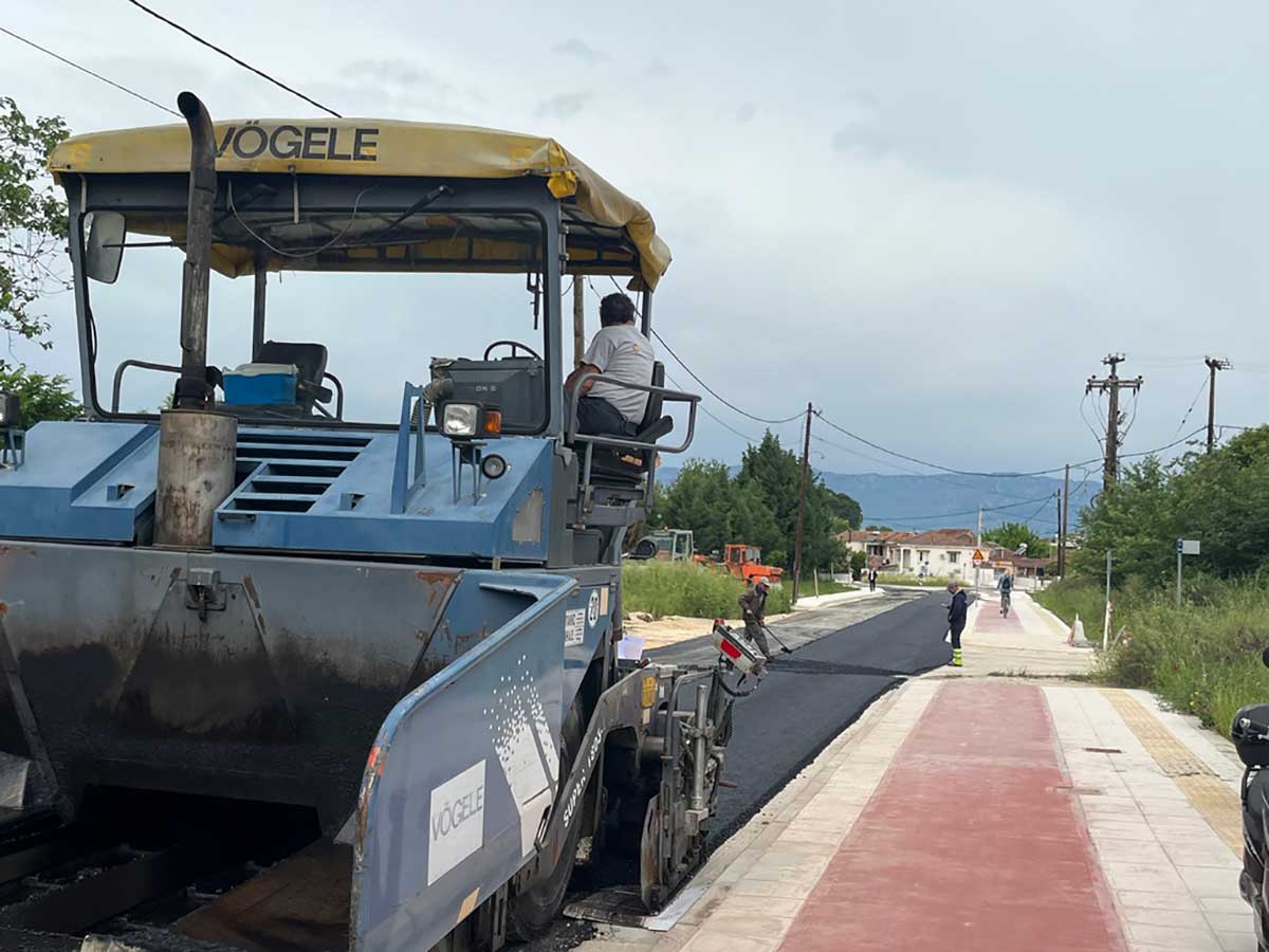 Τρίκαλα: Στα έργα της Σπετσοπούλας ο Σακκάς