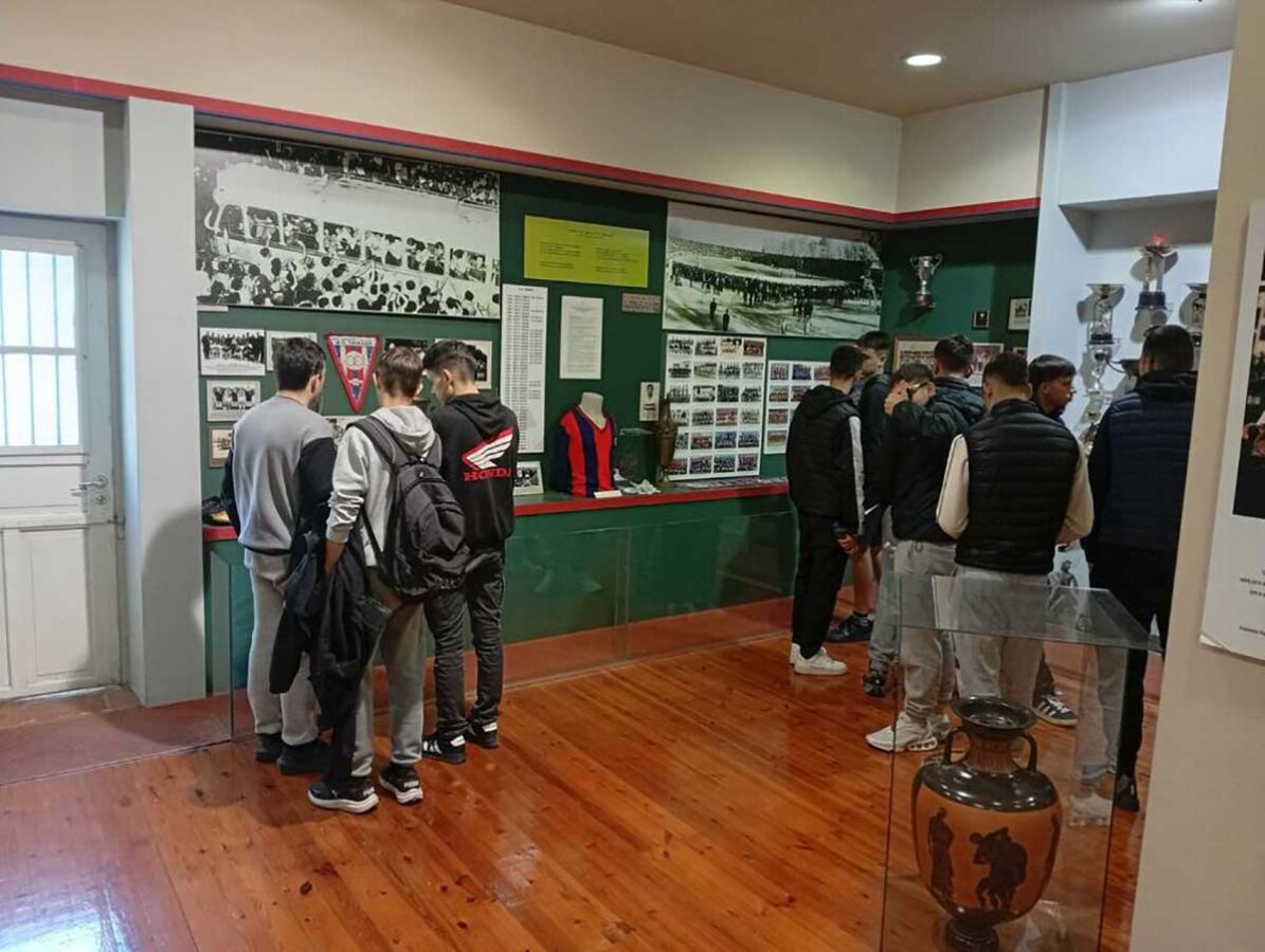 Τρίκαλα: Μαθητές στο Αθλητικό Μουσείο