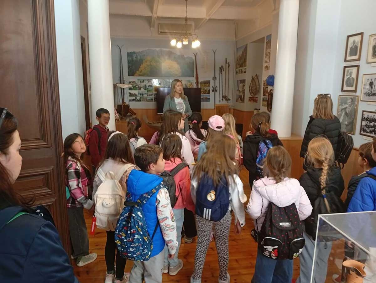 Τρίκαλα: Μαθητές στο Αθλητικό Μουσείο