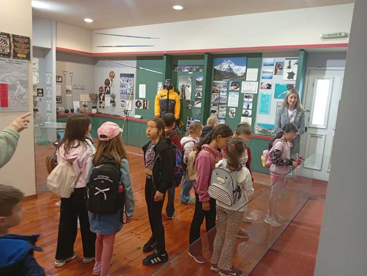Τρίκαλα: Μαθητές στο Αθλητικό Μουσείο