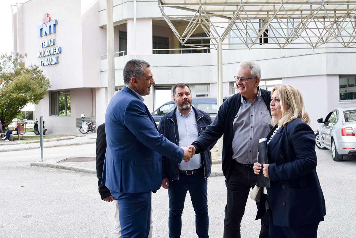 Νέος ιατροτεχνολογικός εξοπλισμός στο Νοσοκομείο Τρικάλων από την Περιφέρεια