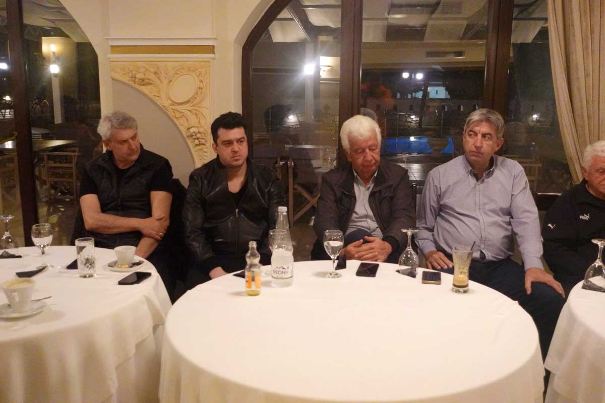 Παρουσίαση της Ενωτικής Πρωτοβουλίας του Αντώνη Γραββάνη ενόψει των εκλογών της ΕΠΣΤ στα Τρίκαλα.