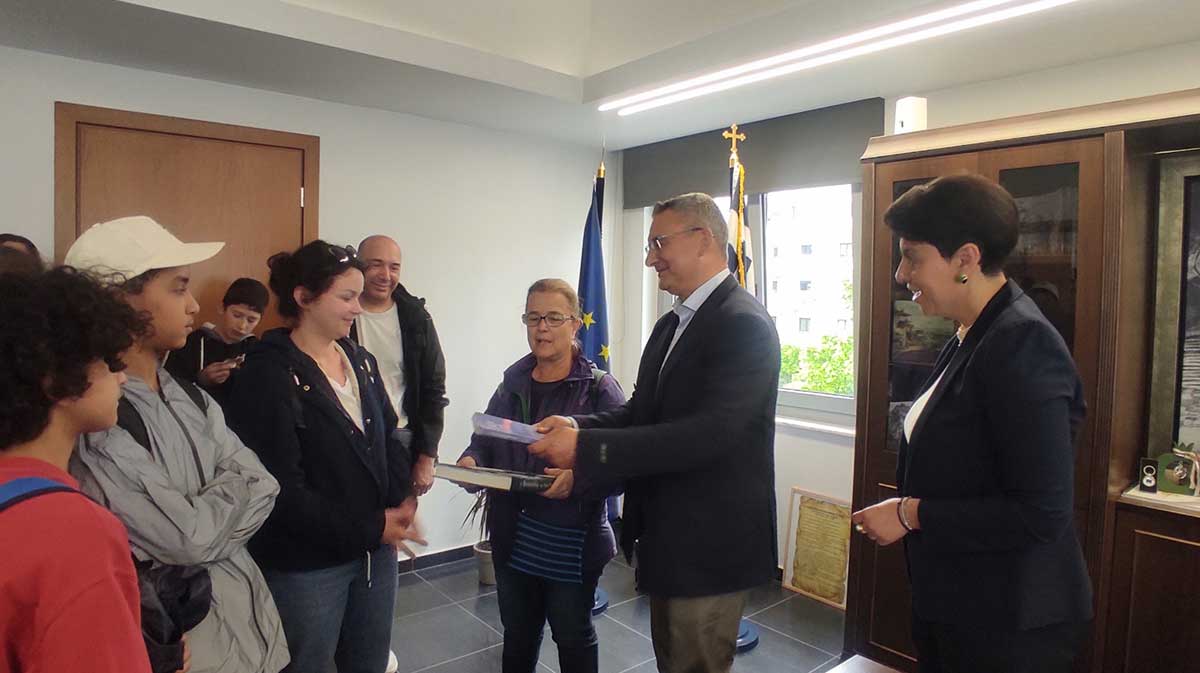 Μαθητές από τη Γαλλία στην Περιφέρεια Θεσσαλίας μέσω Erasmus+