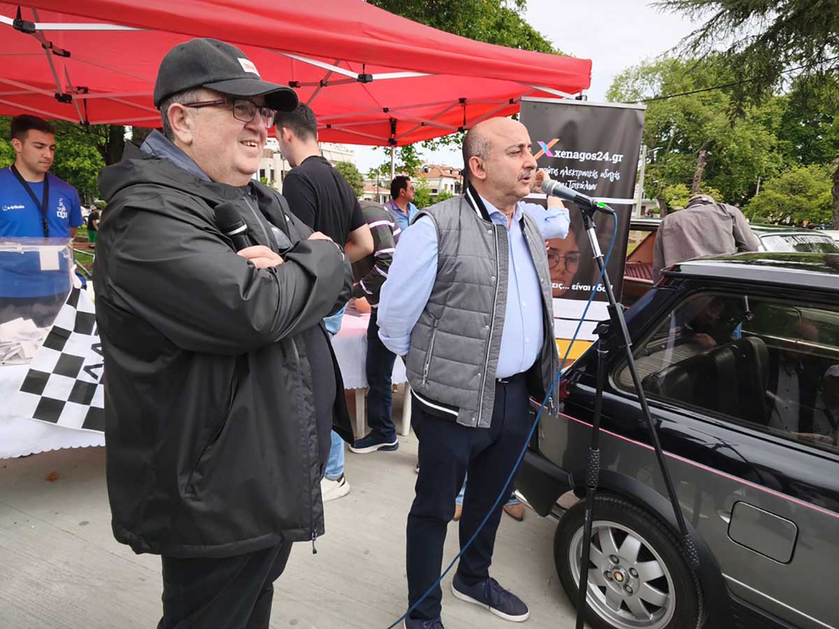 Τα «διαμάντια» της ασφάλτου μάγεψαν τα Τρίκαλα στο Πάρκο Ματσόπουλου