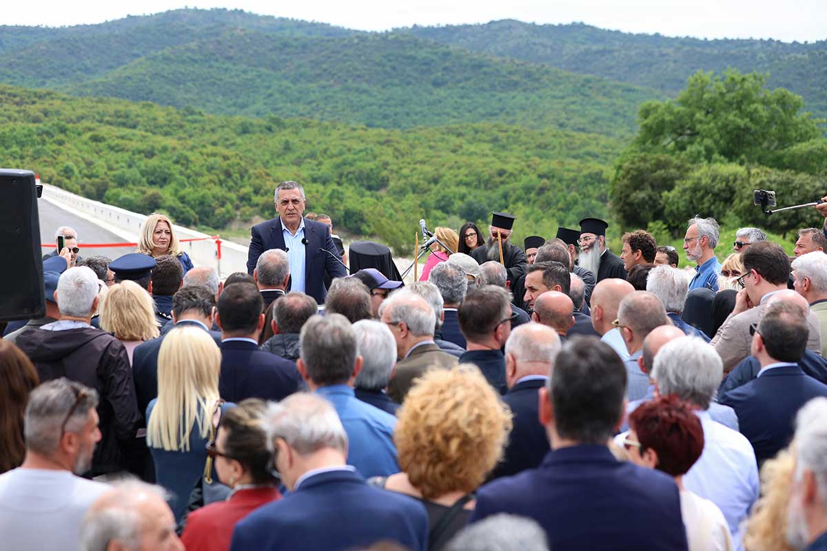 Φράγμα Ληθαίου: Εγκαινιάστηκε έργο 20ετίας