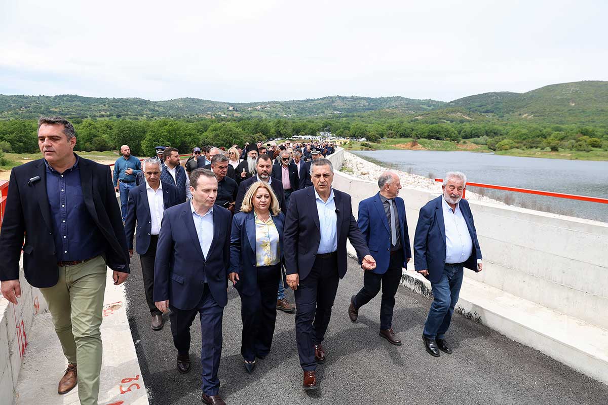 Φράγμα Ληθαίου: Εγκαινιάστηκε έργο 20ετίας