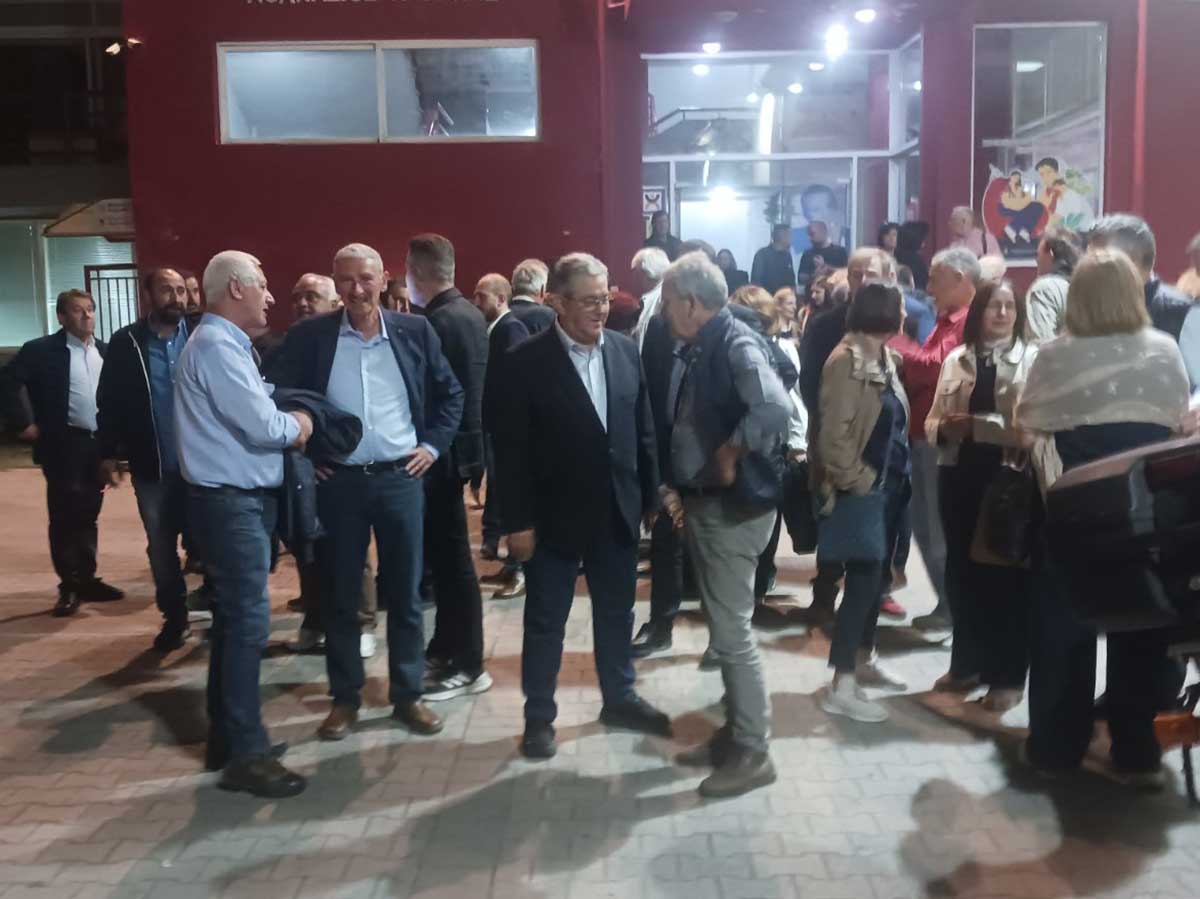 Στο πλευρό των Τρικαλινών ο Δημήτρης Κουτσούμπας: Μήνυμα ενότητας και αγώνα