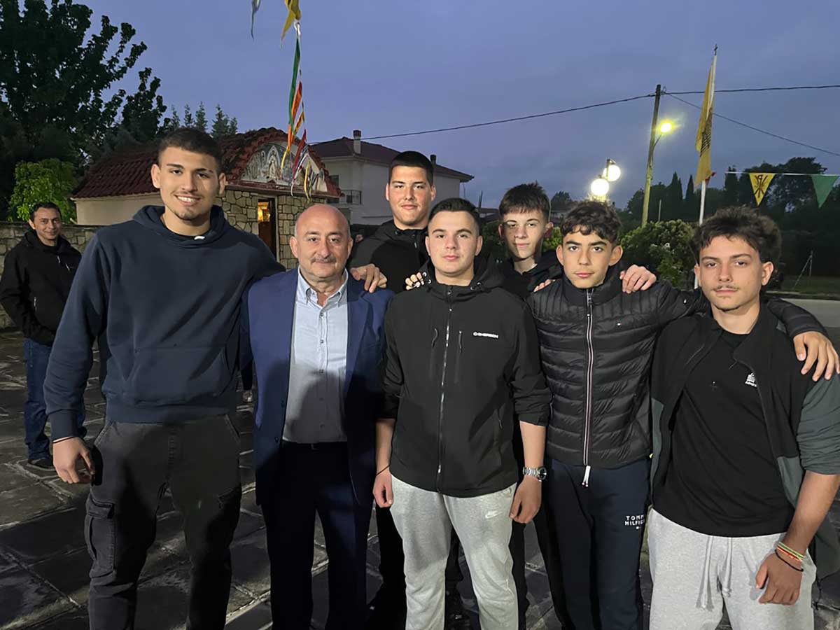Νίκος Σακκάς σε εκδηλώσεις σε Καρυές Λόγγο και Πυργετό