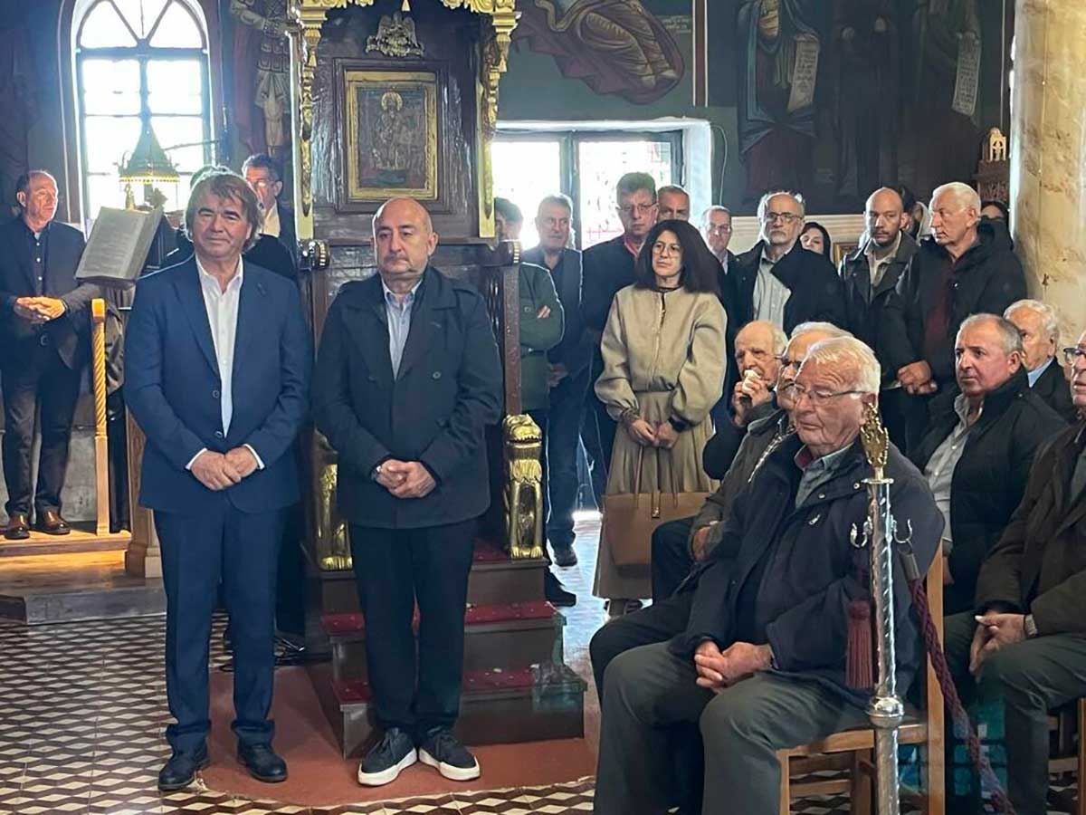 Νίκος Σακκάς σε εκδηλώσεις σε Καρυές Λόγγο και Πυργετό