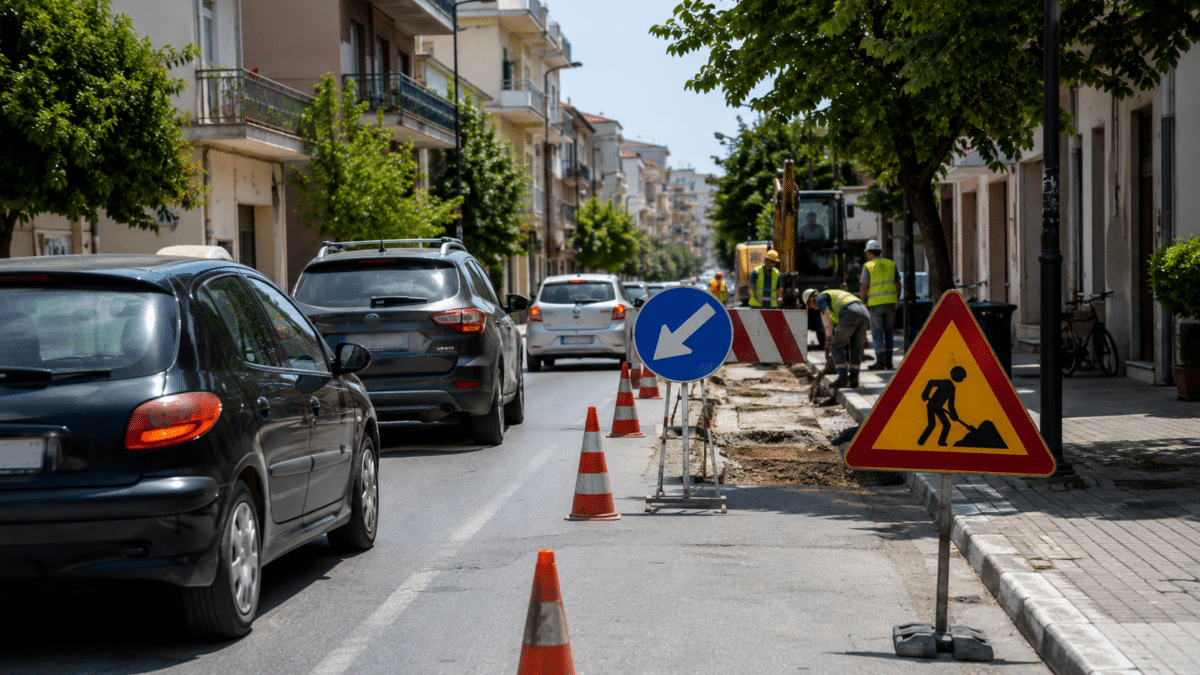 Τρίκαλα: Διακοπές κυκλοφορίας σε 18 δρόμους