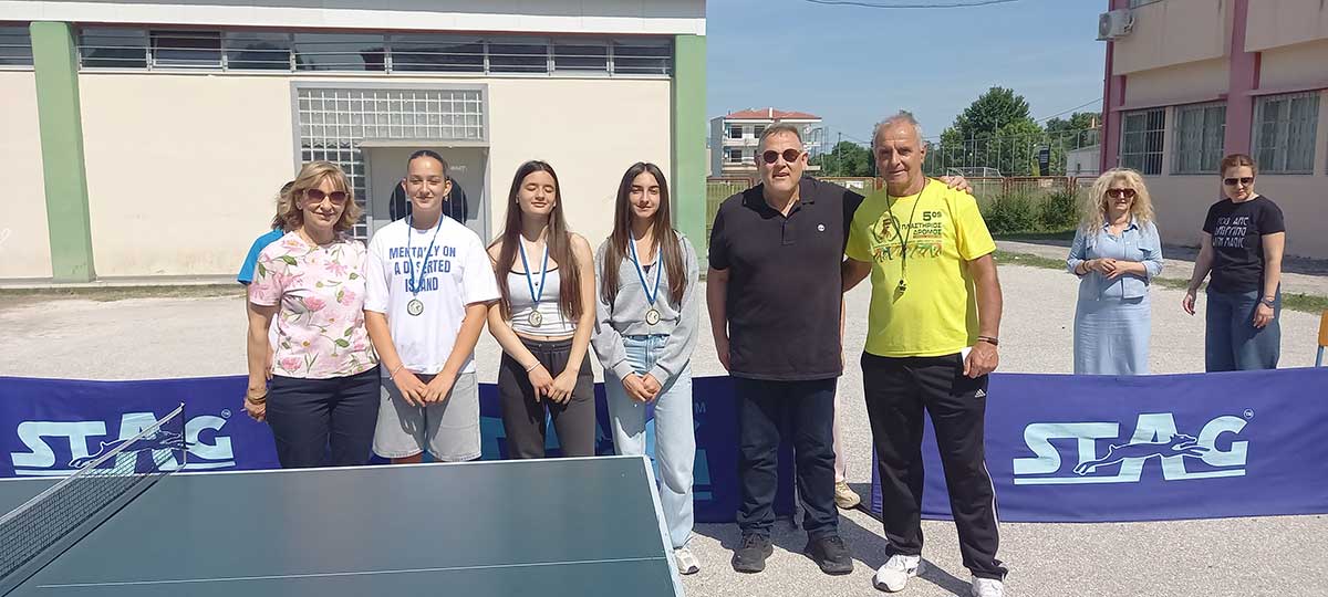 Τουρνουά πιγκ πονγκ στο 6ο Γυμνάσιο Τρικάλων