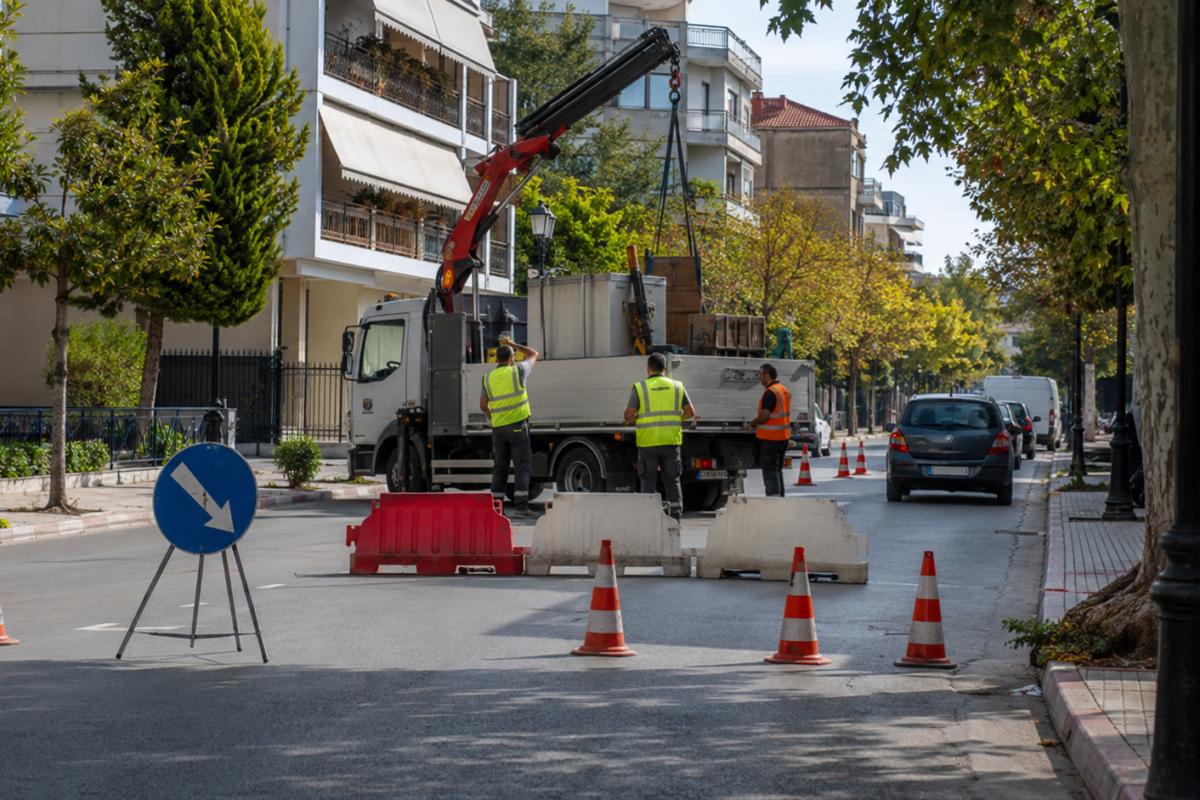 Τρίκαλα: Ποιοι δρόμοι κλείνουν από 11 έως 13 Ιουνίου