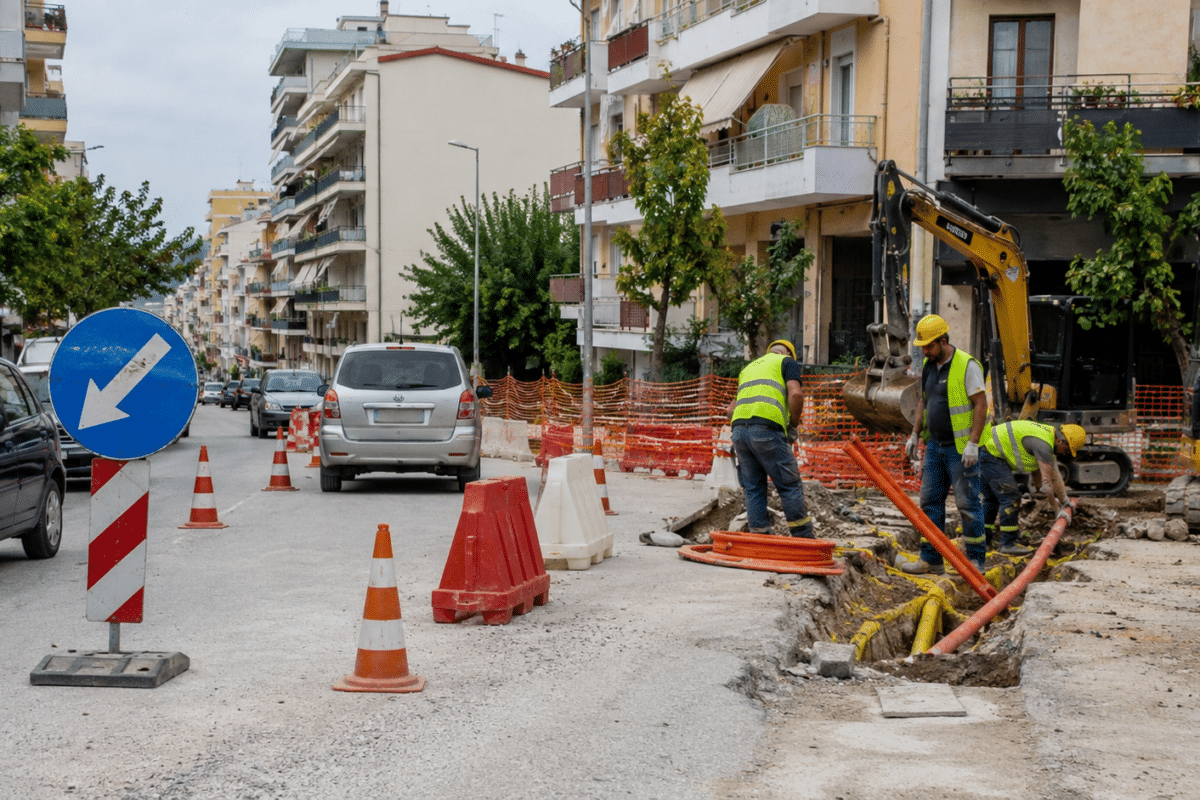 Τρίκαλα: Οι δρόμοι που κλείνουν την Τετάρτη