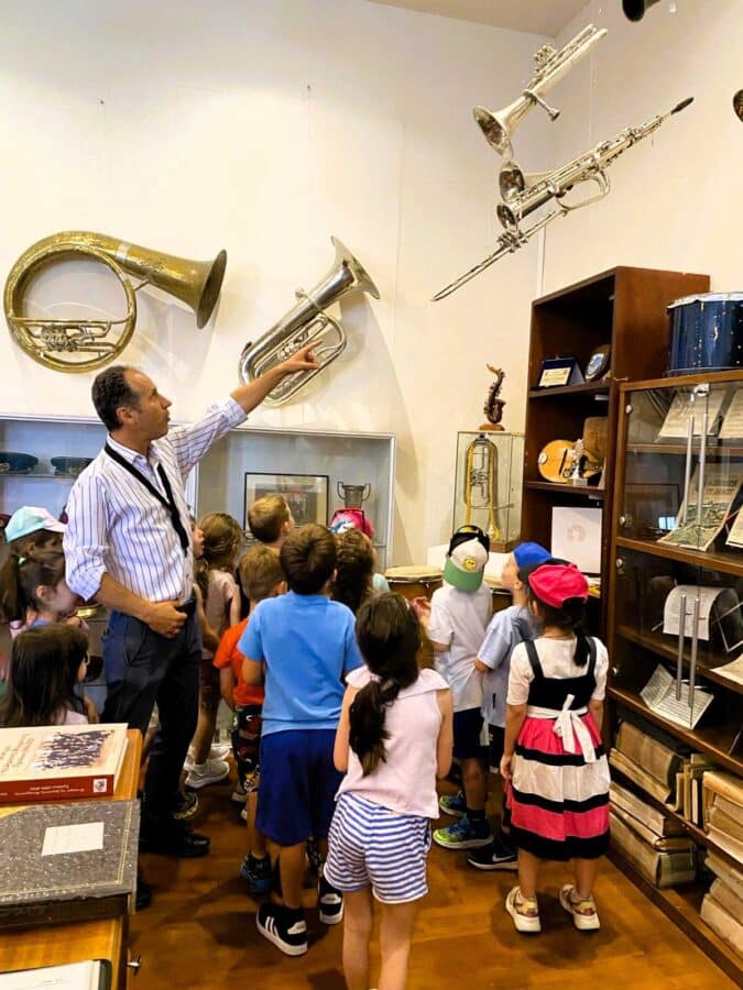 Το 5ο Νηπιαγωγείο στο Μουσείο της Φιλαρμονικής