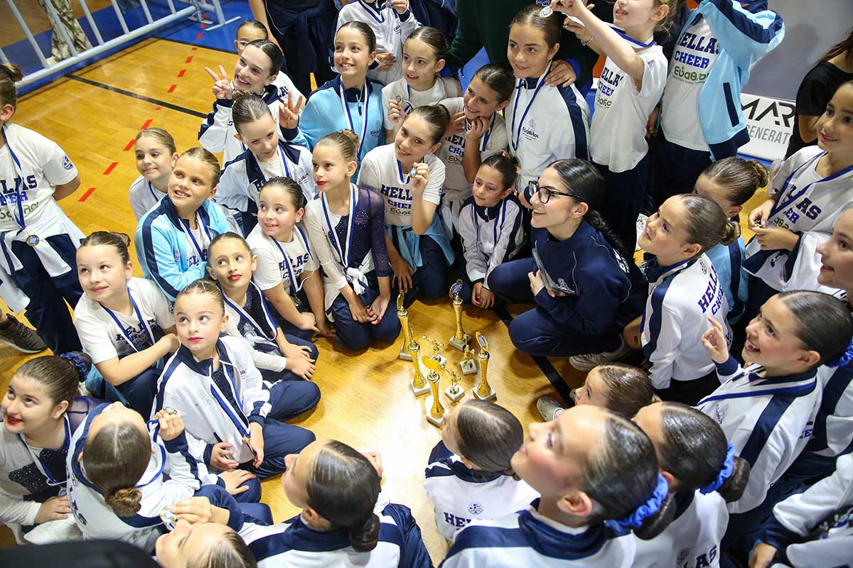 Εύαθλοι Τρικάλων: Πολυνίκης Σύλλογος στο Cheer Open