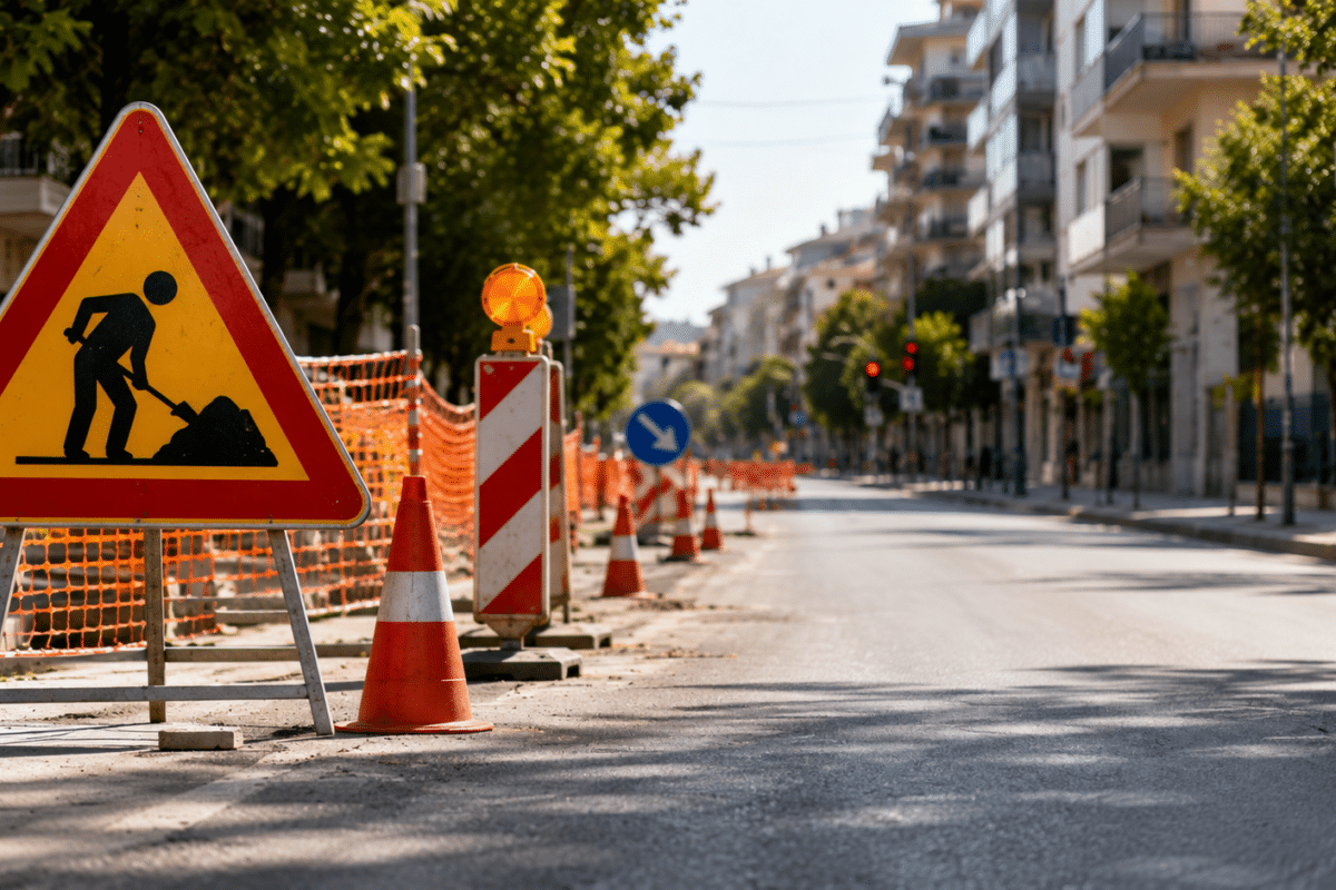 Κυκλοφοριακές ρυθμίσεις σε δρόμους των Τρικάλων