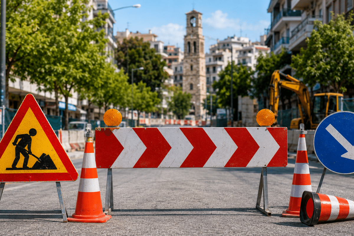 Κλειστοί δρόμοι στα Τρίκαλα από 4 έως 6 Ιουνίου