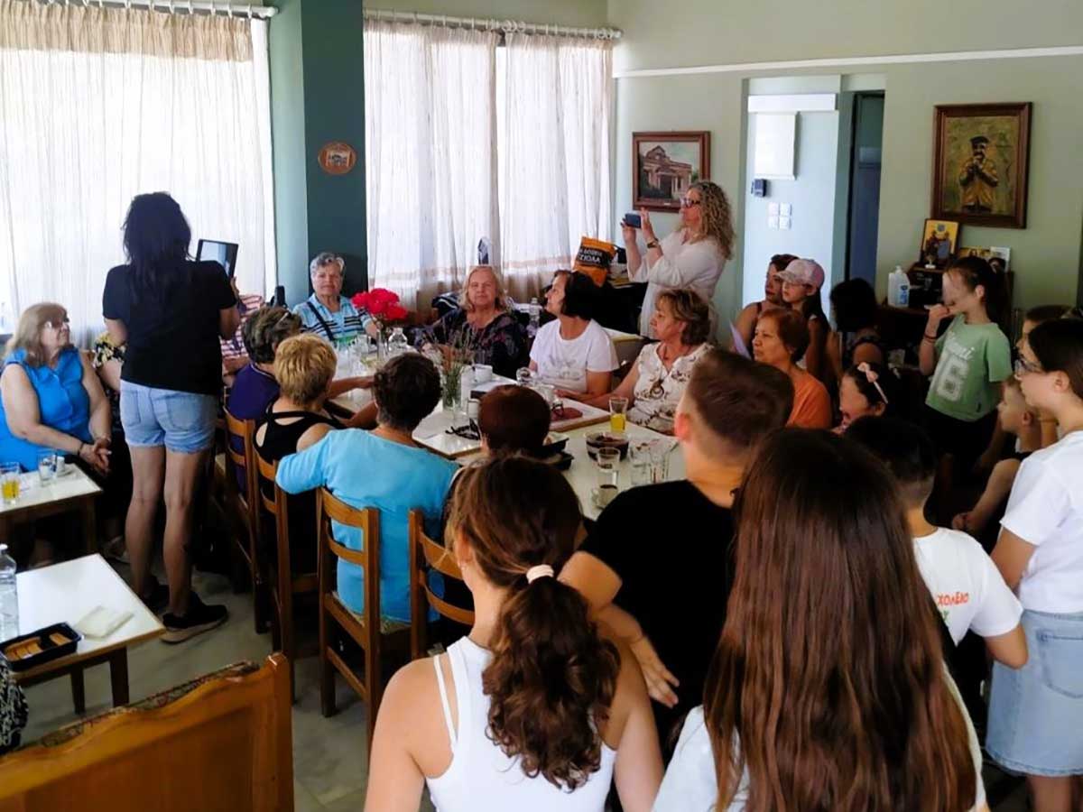Μαθητές του Πετρωτού άκουσαν ιστορίες στο Γ΄ ΚΑΠΗ