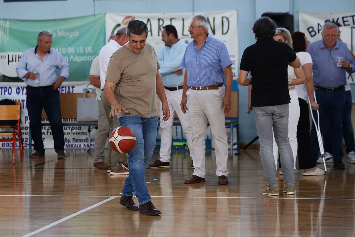 Παραδόθηκε ο νέος αγωνιστικός χώρος στο Κλειστό Χάλκης