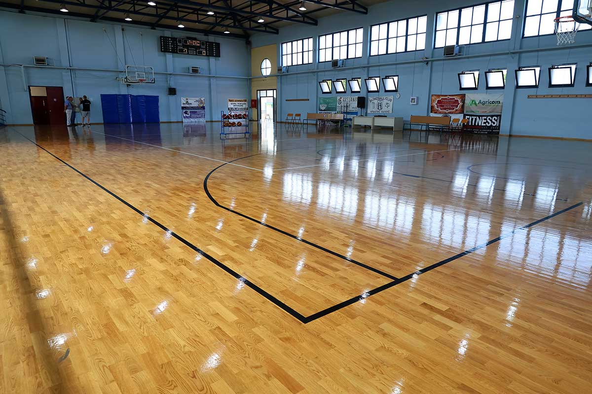 Παραδόθηκε ο νέος αγωνιστικός χώρος στο Κλειστό Χάλκης
