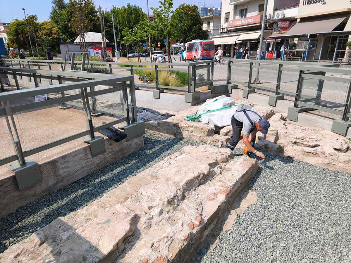Τρίκαλα: Ψηφίδες γύρω από το αρχαιολογικό εύρημα