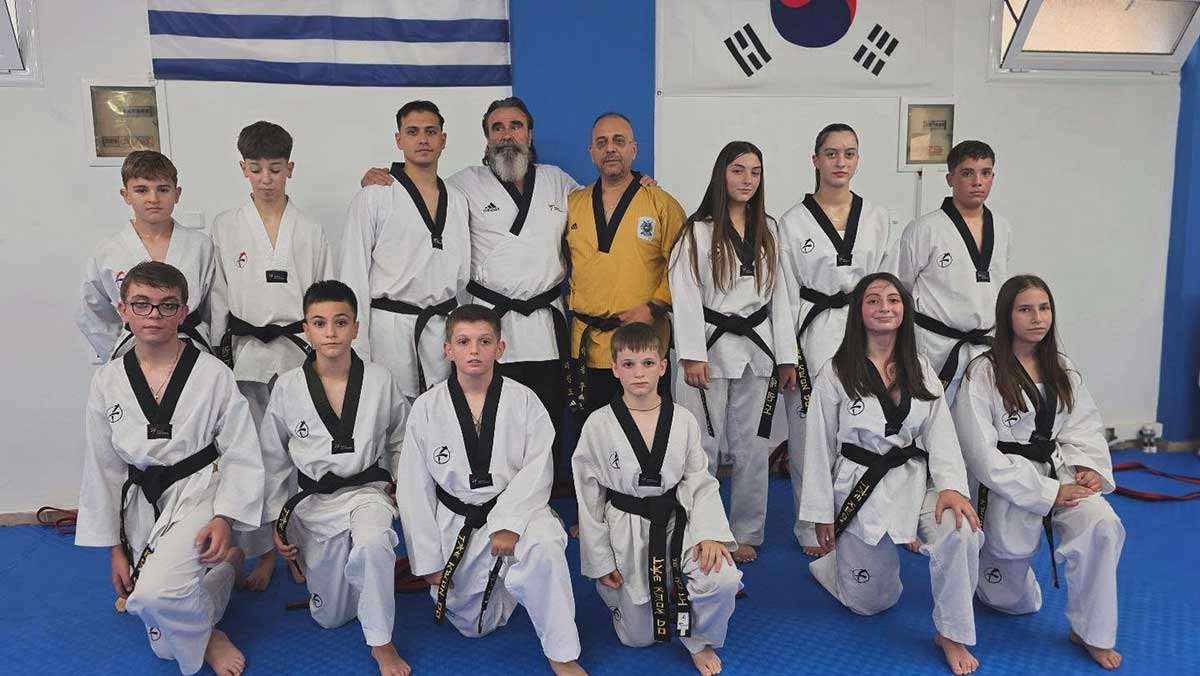 Με δώδεκα νέες Μαύρες Ζώνες o Α.Γ.Σ. Ταεκβοντό Τρικάλων