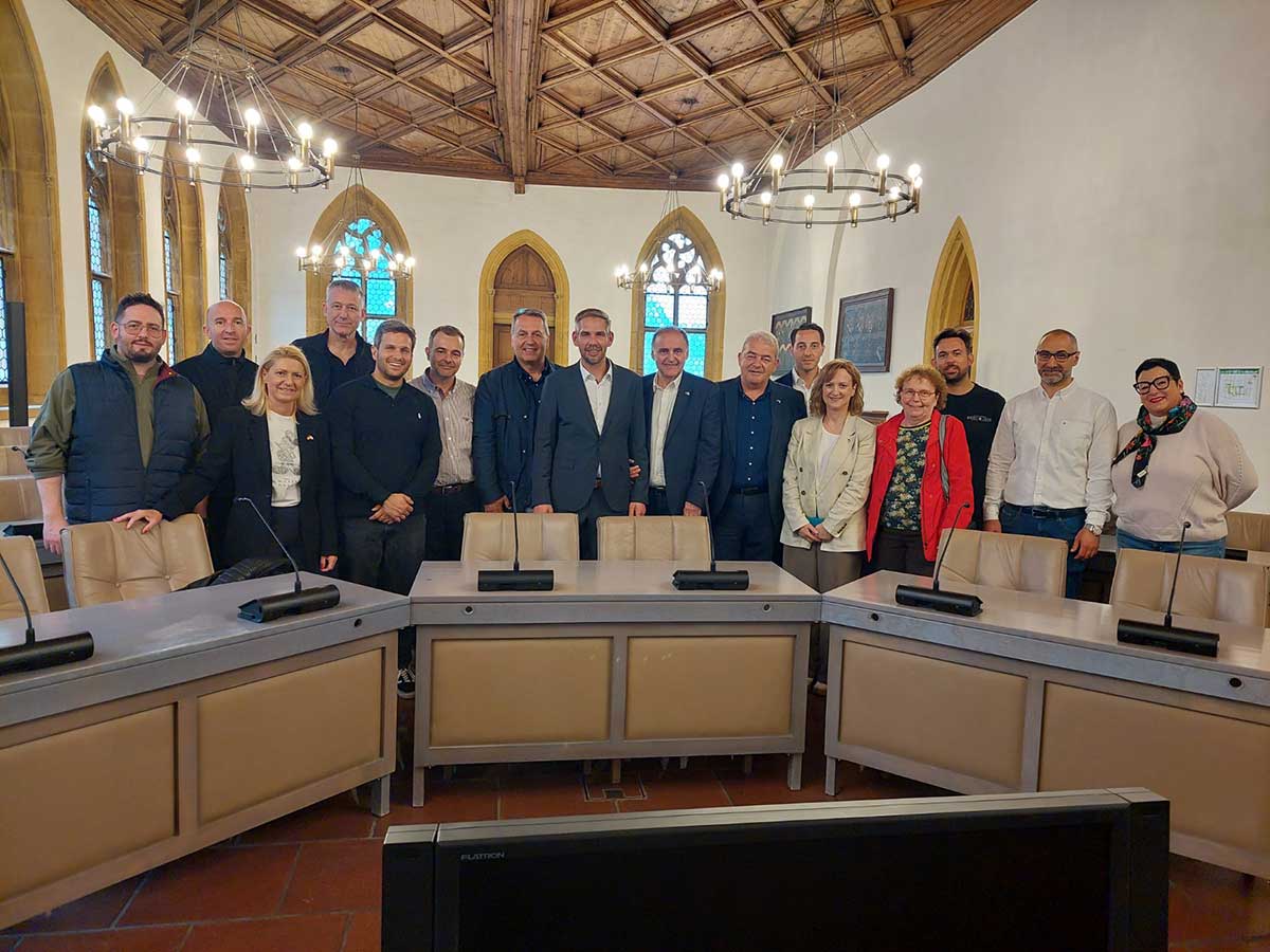 Τρίκαλα – Amberg: 25 χρόνια αδελφοποίησης