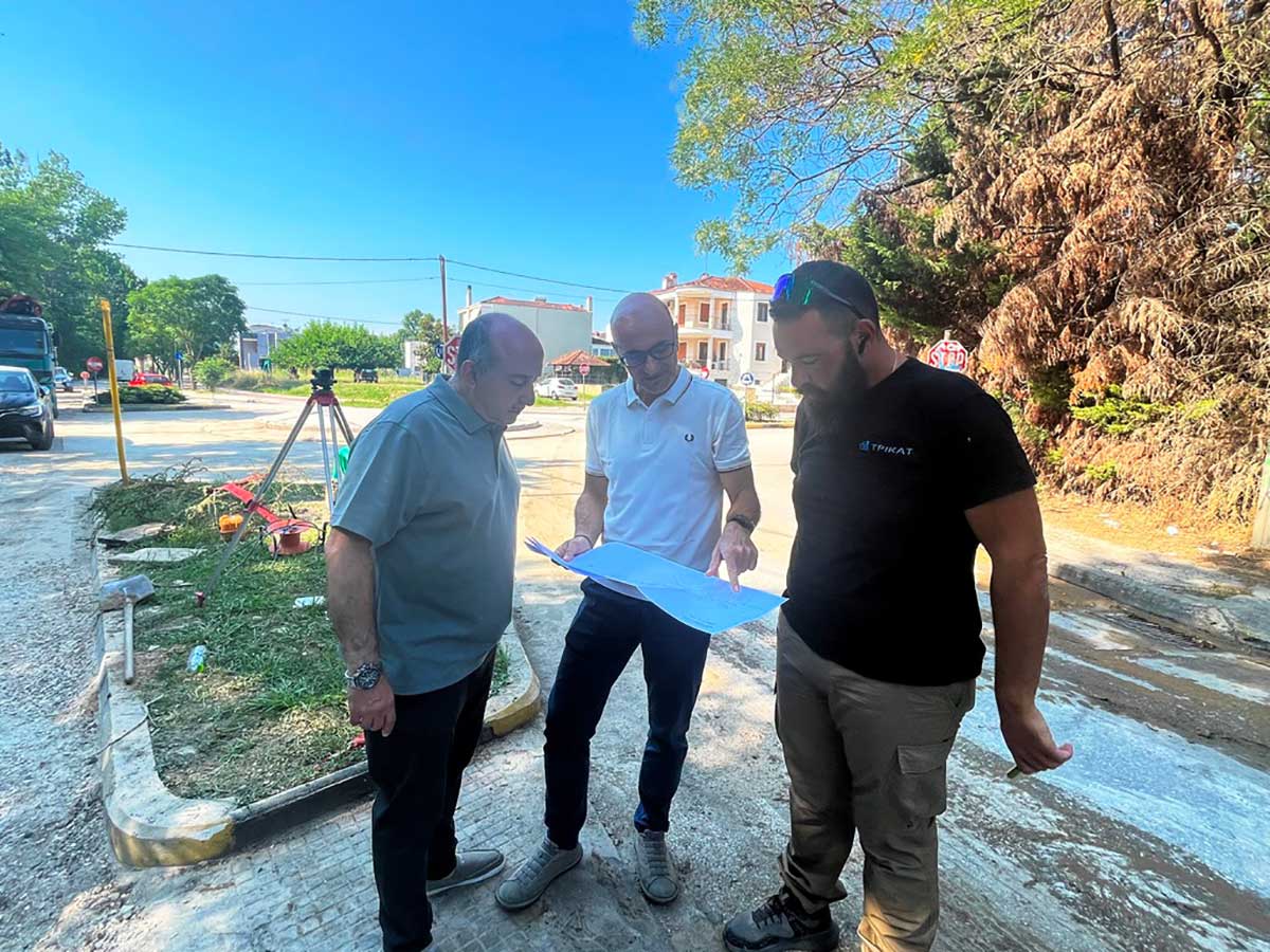 ΔΕΥΑΤ: Νέος αγωγός ομβρίων στη γέφυρα Πάσχου